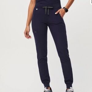 Figs Dark Blue Jogger Scrub Pants